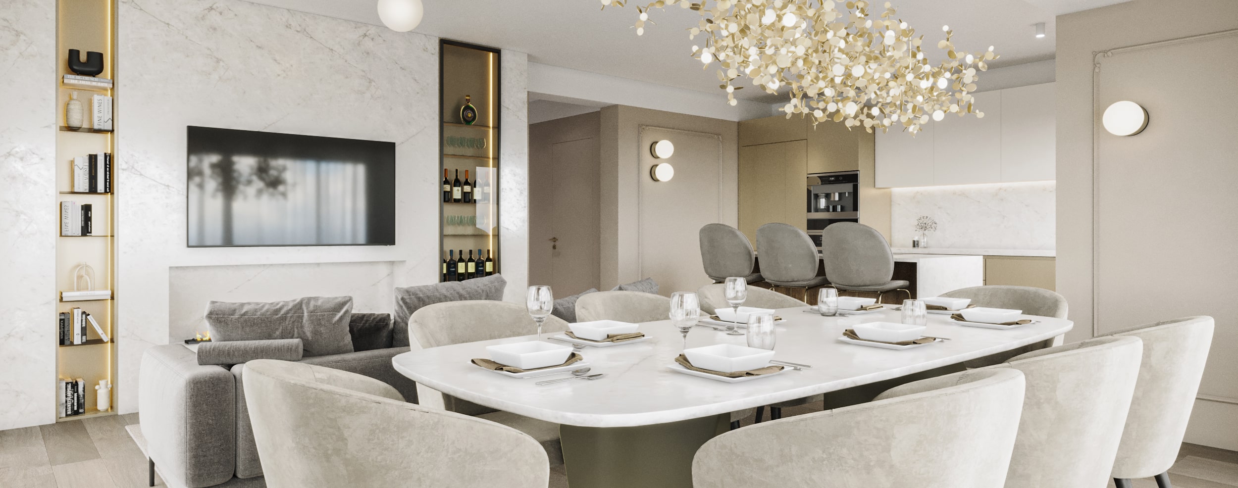 Interior design open space