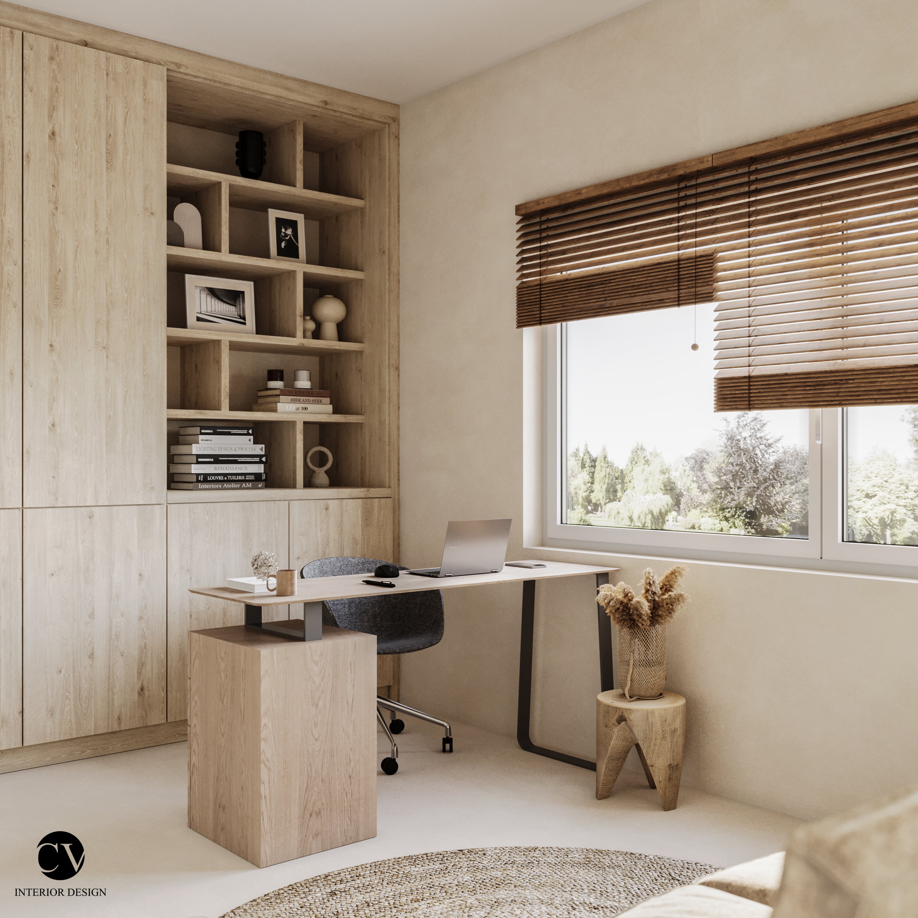 Design Interior Japandi Birou